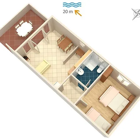 Luka Dubrava 284b Apartmán *